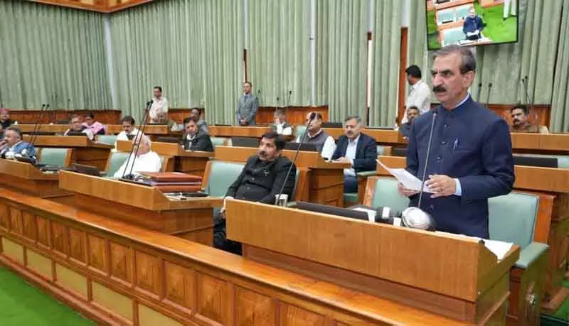 Himachal विधानसभा में विधायकों के प्रश्नों पर जानकारी साझा करने में देरी पर हंगामा Himachal विधानसभा में विधायकों के प्रश्नों पर जानकारी साझा करने में देरी पर हंगामा
