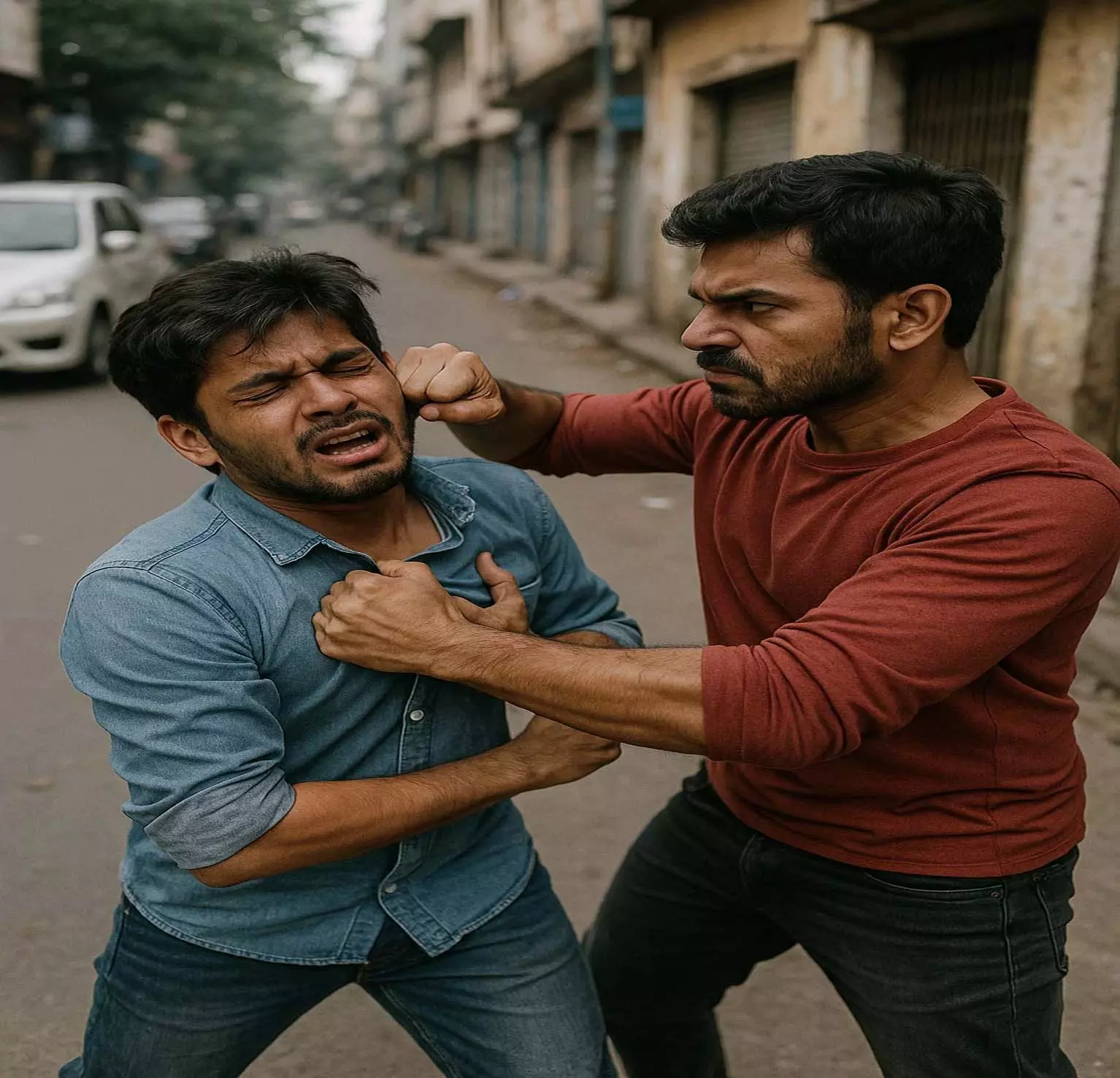 तीन अज्ञात युवकों ने बीच सड़क पर दी गालियां और जान से मारने की धमकी तीन अज्ञात युवकों ने बीच सड़क पर दी गालियां और जान से मारने की धमकी