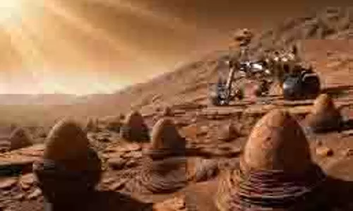 NASA Rover on Mars: नासा के रोवर को मंगल पर मिले डायनासोर के अंड्डे