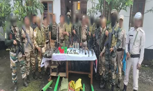 मणिपुर में सुरक्षा बलों की बड़ी कार्रवाई : हथियार, ड्रग्स बरामद के साथ कई उग्रवादी गिरफ्तार