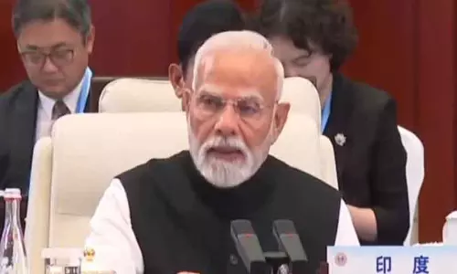 एससीओ शिखर सम्मेलन के बाद जापान-चीन यात्रा से लौटे PM मोदी, सुरक्षा और संपर्क पर जोर एससीओ शिखर सम्मेलन के बाद जापान-चीन यात्रा से लौटे PM मोदी, सुरक्षा और संपर्क पर जोर