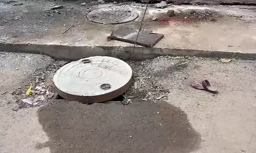 Chennai : वर्षा जल निकासी गड्ढे में गिरने से महिला की मौत