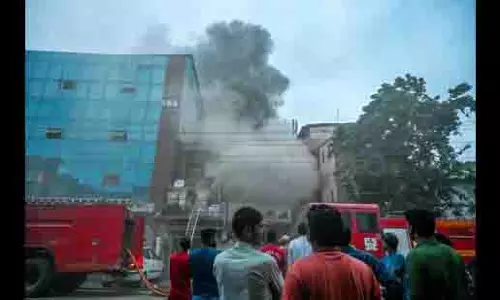 Noida: सेक्टर 7 स्थित फैक्ट्री में लगी आग, कोई हताहत नहीं
