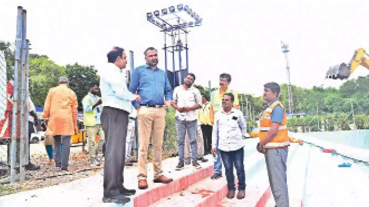GHMC शहर भर में गणेश प्रतिमा विसर्जन के लिए तैयार