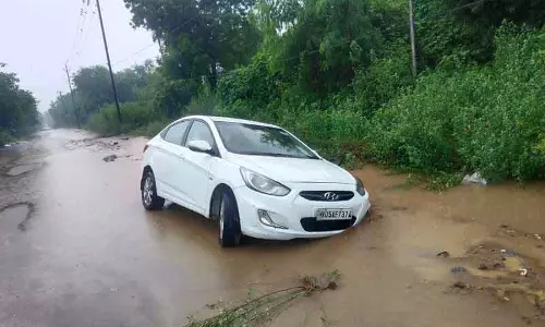 सिटी सेंटर के पास सड़क धंसने से शहीद Bhagat Singh Nagar में सुरक्षा संबंधी चिंताएँ बढ़ीं