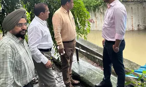 Chandigarh: जीपीओ बेसमेंट में पानी घुसा