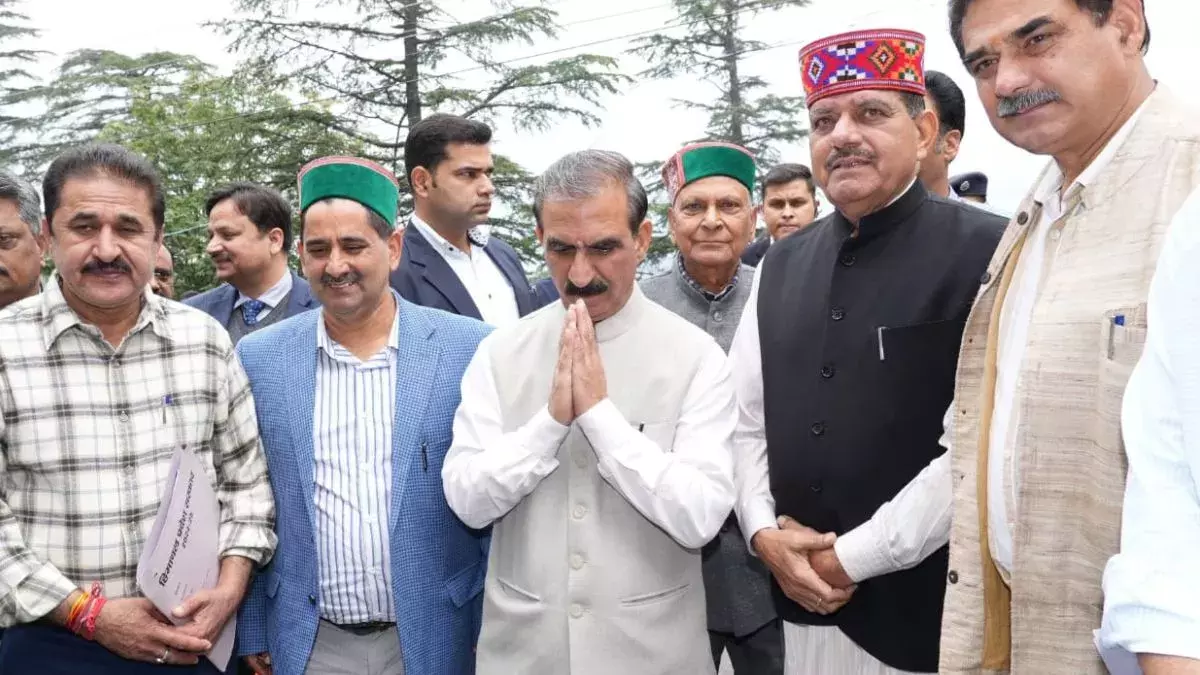 Shimla: मुख्यमंत्री सुक्खू ने खर्चों में कटौती का ऐलान किया Shimla: मुख्यमंत्री सुक्खू ने खर्चों में कटौती का ऐलान किया