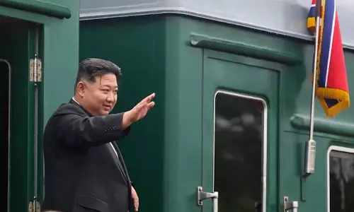 Kim Jong Un की बख्तरबंद ट्रेन चीन पहुंची