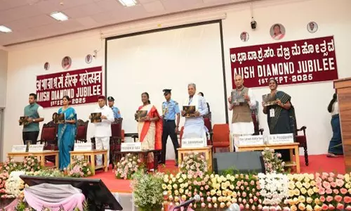 राष्ट्रपति मुर्मू ने Mysuru में अखिल भारतीय वाणी एवं श्रवण संस्थान के हीरक जयंती समारोह में भाग लिया