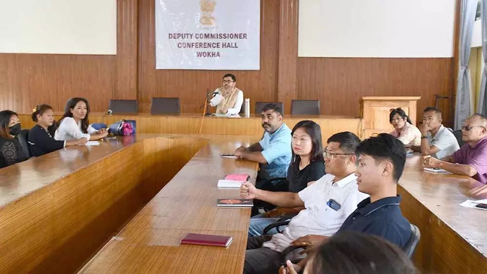 Nagaland : वोखा में पहले केला उत्सव की तैयारियां शुरू Nagaland : वोखा में पहले केला उत्सव की तैयारियां शुरू