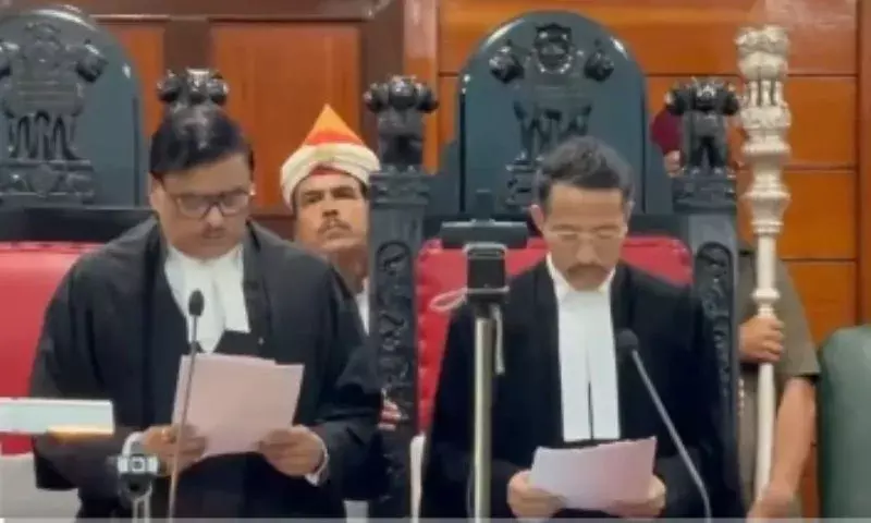 गुवाहाटी HC में न्यायमूर्ति बुदी हाबुंग का ऐतिहासिक योगदान गुवाहाटी HC में न्यायमूर्ति बुदी हाबुंग का ऐतिहासिक योगदान