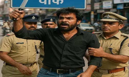 आमापारा चौक पर चाकू लहराने वाला बदमाश फैज अली गिरफ्तार