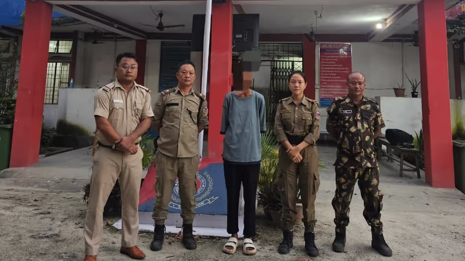 Arunachal  पुलिस ने तेजपुर अभियान में नाबालिग लड़की को बचाया, अपहरणकर्ता को गिरफ्तार