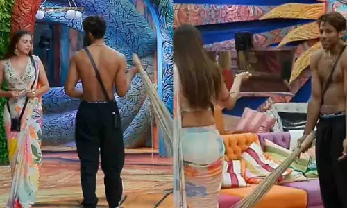 Bigg Boss 19: झगड़े के बाद बसीर अली ने फरहाना से की फ्लर्टिंग Bigg Boss 19: झगड़े के बाद बसीर अली ने फरहाना से की फ्लर्टिंग