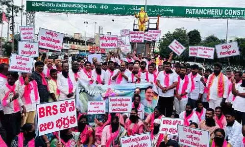 कालेश्वरम परियोजना की सीबीआई जांच के खिलाफ BRS ने आंदोलन तेज किया