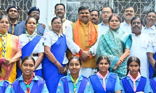 धमतरी पहुंचे कैबिनेट मंत्री गजेंद्र यादव
