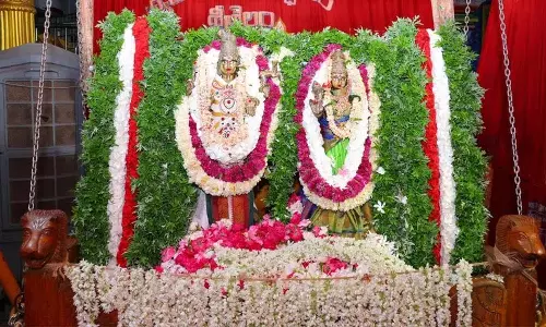 Srisailam मल्लन्ना मंदिर में भव्य उयला सेवा.. पालकी उत्सवम