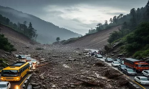 डोडा एडवाइजरी, भारी बारिश और भूस्खलन की वजह से सड़कों पर यातायात बंद
