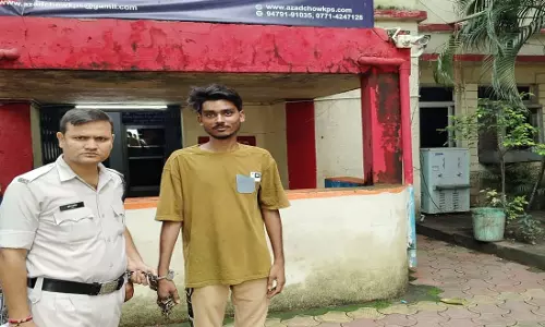 रायपुर में चाकू लहराकर जनता को डराने वाला आरोपी गिरफ्तार