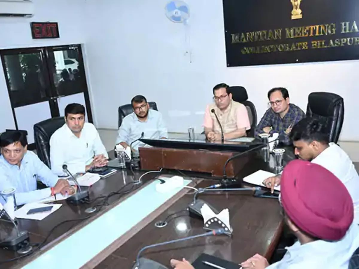 बिलासपुर कलेक्टर ने जल जीवन मिशन की प्रगति पर जताया असंतोष बिलासपुर कलेक्टर ने जल जीवन मिशन की प्रगति पर जताया असंतोष