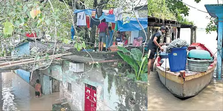 Delhi यमुना का पानी घरों में घुसा, राहत के अभाव में लोग सड़कों पर सोने को मजबूर Delhi यमुना का पानी घरों में घुसा, राहत के अभाव में लोग सड़कों पर सोने को मजबूर