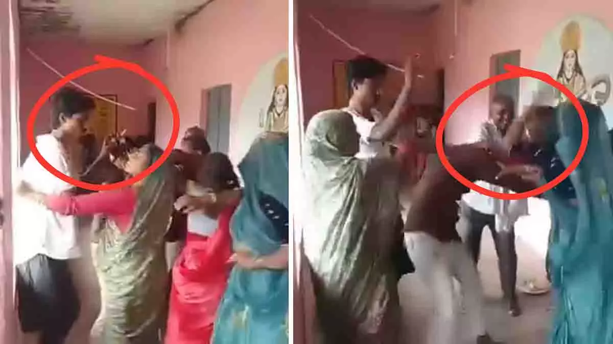 Chhatarpur: शराबियों ने स्कूल में हंगामा किया, शिक्षकों पर हमला किया Chhatarpur: शराबियों ने स्कूल में हंगामा किया, शिक्षकों पर हमला किया