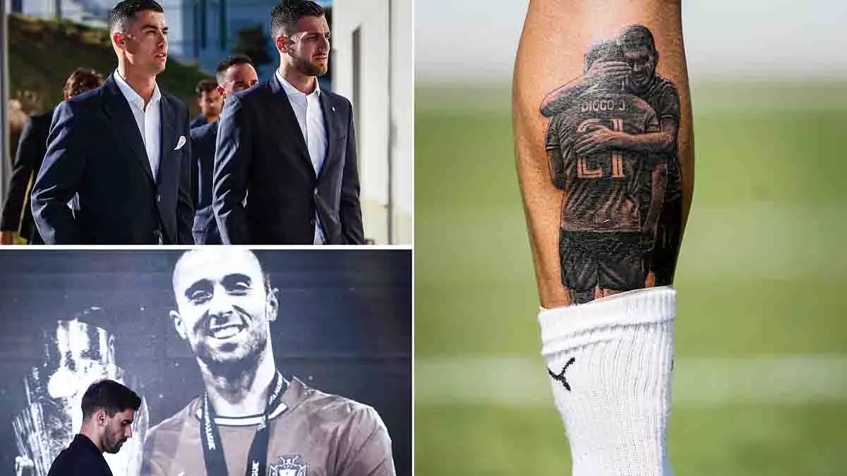 दिवंगत साथियों को याद कर Cristiano Ronaldo ने टैटू बनवाया दिवंगत साथियों को याद कर Cristiano Ronaldo ने टैटू बनवाया