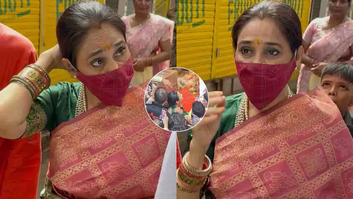 Dayaben बनी भक्त, दिशा वकानी ने किए लालबागचा राजा के दर्शन Dayaben बनी भक्त, दिशा वकानी ने किए लालबागचा राजा के दर्शन
