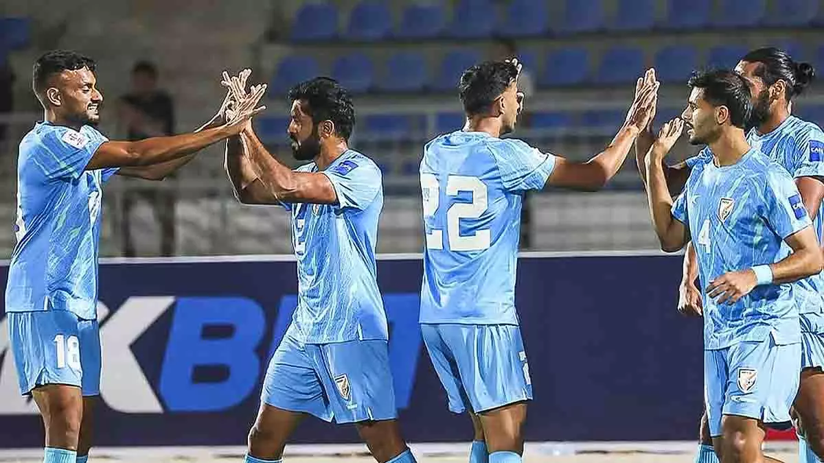 भारत बनाम अफ़ग़ानिस्तान, CAFA नेशंस कप 2025 मैच: कब और कहाँ देखें लाइव भारत बनाम अफ़ग़ानिस्तान, CAFA नेशंस कप 2025 मैच: कब और कहाँ देखें लाइव