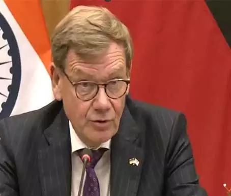 Germany के लिए भारत एशिया के बराबर है, जर्मन विदेश मंत्री जोहान वेडफुल ने कहा Germany के लिए भारत एशिया के बराबर है, जर्मन विदेश मंत्री जोहान वेडफुल ने कहा