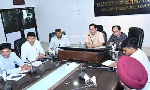 बिलासपुर कलेक्टर ने जल जीवन मिशन की प्रगति पर जताया असंतोष