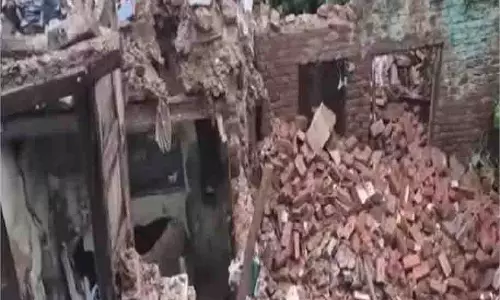 Jalandhar :बारिश का कहर, इस इलाके में ताश के पत्तों की तरह ढह गया घर Jalandhar :बारिश का कहर, इस इलाके में ताश के पत्तों की तरह ढह गया घर