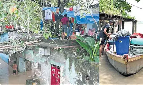 Delhi यमुना का पानी घरों में घुसा, राहत के अभाव में लोग सड़कों पर सोने को मजबूर