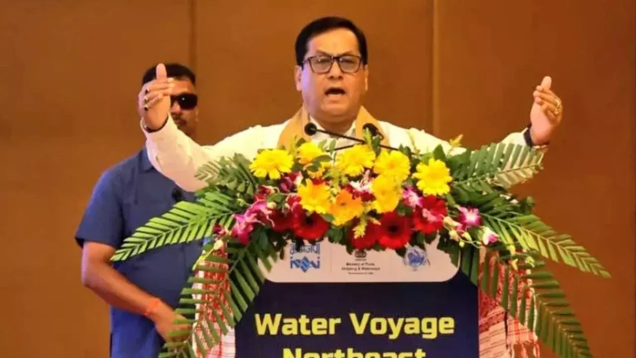 Assam को भारत की नदी अर्थव्यवस्था का केंद्र बनाया जाएगा: सोनोवाल Assam को भारत की नदी अर्थव्यवस्था का केंद्र बनाया जाएगा: सोनोवाल