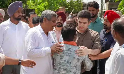 AAP सांसद ने बाढ़ प्रभावित पंजाब के लिए एमपीएलएडी फंड आवंटित किया