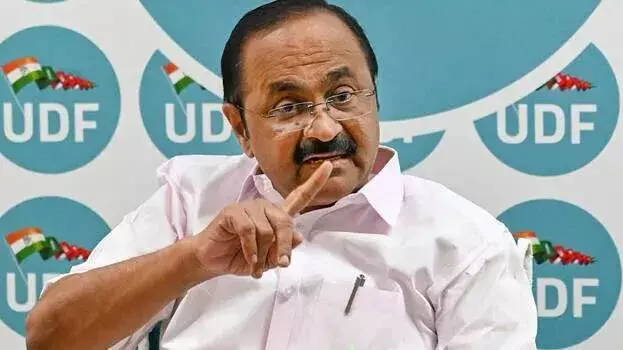 Kerala : विपक्षी नेता ने कहा कि वैश्विक अयप्पा संगमम एक राजनीतिक पाखंड Kerala : विपक्षी नेता ने कहा कि वैश्विक अयप्पा संगमम एक राजनीतिक पाखंड