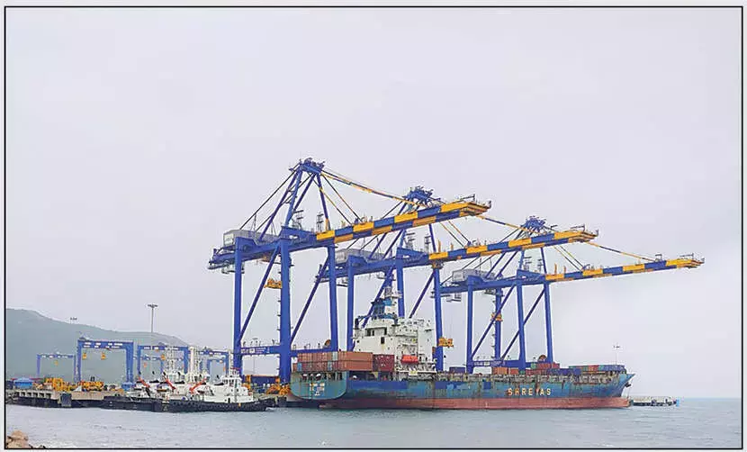 Andhra: अदानी गंगावरम पोर्ट ने नया मानदंड स्थापित किया Andhra: अदानी गंगावरम पोर्ट ने नया मानदंड स्थापित किया