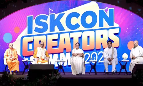 ISKCON क्रिएटर्स समिट 2025: 500+ डिजिटल क्रिएटर्स ने दिल्ली में भारतीय संस्कृति और स्वास्थ्य का उत्सव मनाया ISKCON क्रिएटर्स समिट 2025: 500+ डिजिटल क्रिएटर्स ने दिल्ली में भारतीय संस्कृति और स्वास्थ्य का उत्सव मनाया