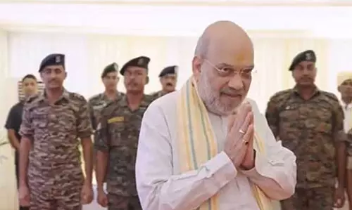 Amit Shah ने ऑपरेशन ब्लैक फॉरेस्ट के नायकों को सम्मानित किया, नक्सल मुक्त भारत का संकल्प दोहराया Amit Shah ने ऑपरेशन ब्लैक फॉरेस्ट के नायकों को सम्मानित किया, नक्सल मुक्त भारत का संकल्प दोहराया
