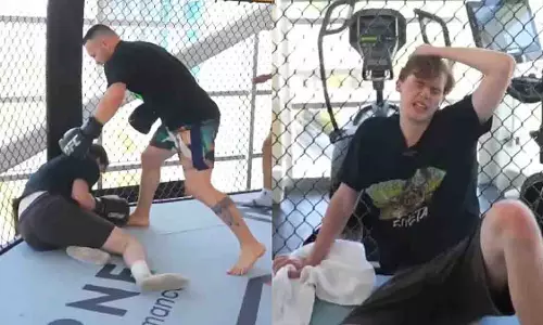 Colby Covington पर जानलेवा हमला, स्ट्रीमर ने पिंजरे में उल्टी की Colby Covington पर जानलेवा हमला, स्ट्रीमर ने पिंजरे में उल्टी की