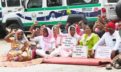 एएनएम का धरना, काम का दबाव और मानसिक उत्पीड़न के खिलाफ आवाज़