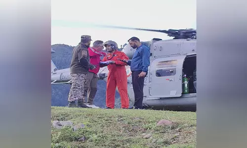 Udhampur प्रशासन और भारतीय वायुसेना ने दो मरीजों को सफलतापूर्वक निकालने के लिए किया सहयोग