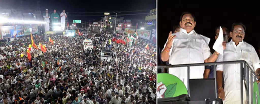 DMK सामाजिक न्याय के बारे में बात करने के योग्य नहीं है: एडप्पादी के. पलानीस्वामी DMK सामाजिक न्याय के बारे में बात करने के योग्य नहीं है: एडप्पादी के. पलानीस्वामी
