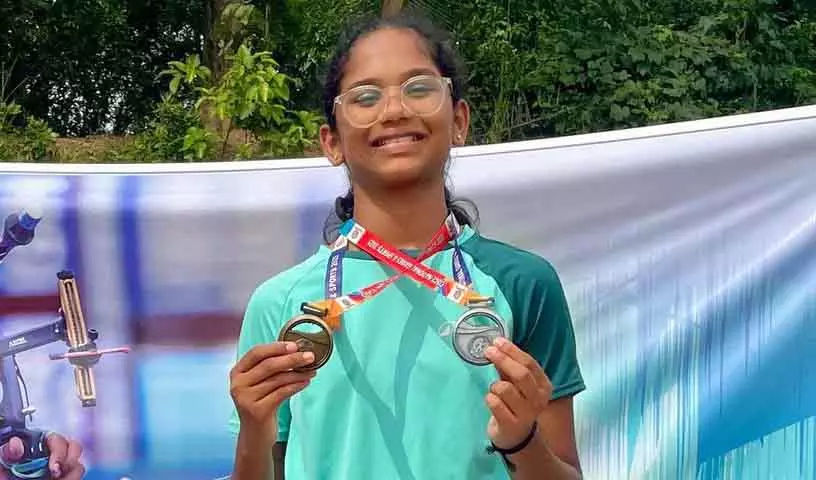 Akshay Reddy Varkantham ने सिस्के तीरंदाजी राष्ट्रीय चैंपियनशिप में स्वर्ण और रजत जीता Akshay Reddy Varkantham ने सिस्के तीरंदाजी राष्ट्रीय चैंपियनशिप में स्वर्ण और रजत जीता