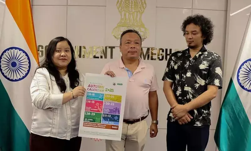 Meghalaya ने पर्यटन और संस्कृति को बढ़ावा देने के लिए शरद कैलेंडर 2025 लॉन्च किया Meghalaya ने पर्यटन और संस्कृति को बढ़ावा देने के लिए शरद कैलेंडर 2025 लॉन्च किया