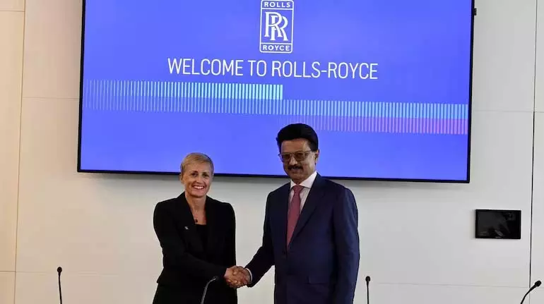 Rolls-Royce तमिलनाडु में एमआरओ सुविधा स्थापित करेगी Rolls-Royce तमिलनाडु में एमआरओ सुविधा स्थापित करेगी