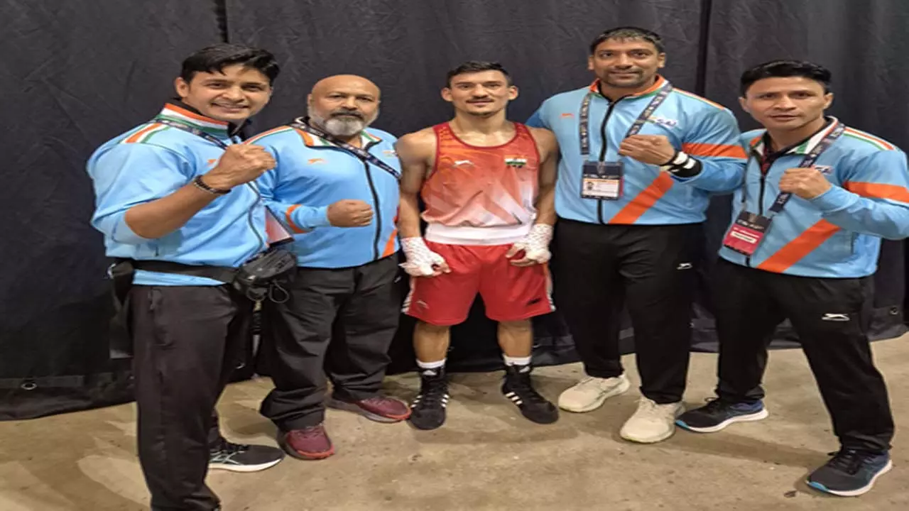 विश्व मुक्केबाजी, कड़े मुकाबले में पवन बर्तवाल ने ट्रिनडेड पर की जीत दर्ज विश्व मुक्केबाजी, कड़े मुकाबले में पवन बर्तवाल ने ट्रिनडेड पर की जीत दर्ज