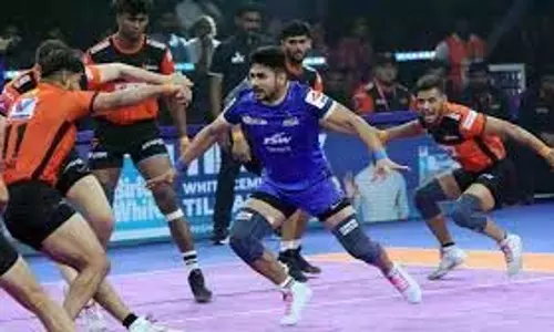 PKL 2025: टाइब्रेकर में हरियाणा स्टीलर्स ने खोला जीत का खाता, यू मुंबा को हैट्रिक से रोका PKL 2025: टाइब्रेकर में हरियाणा स्टीलर्स ने खोला जीत का खाता, यू मुंबा को हैट्रिक से रोका