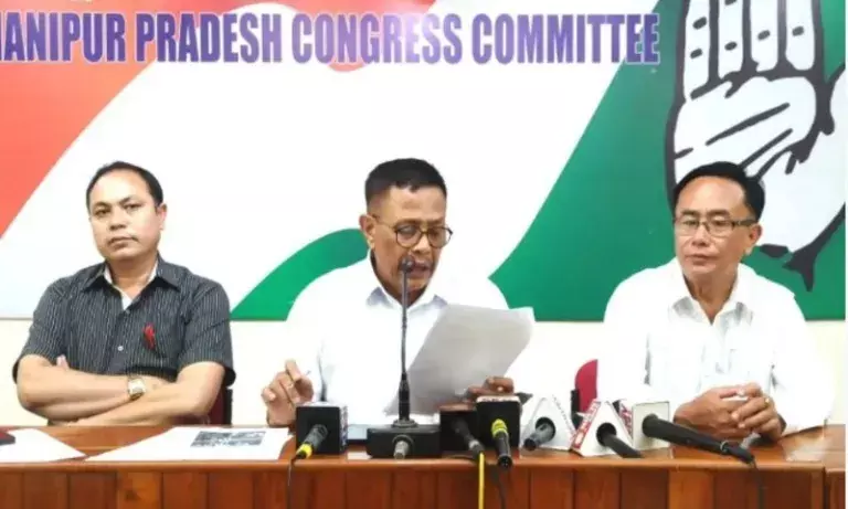 Manipur: कांग्रेस ने राज्यपाल से विस्थापितों के लिए अनुरोध किया