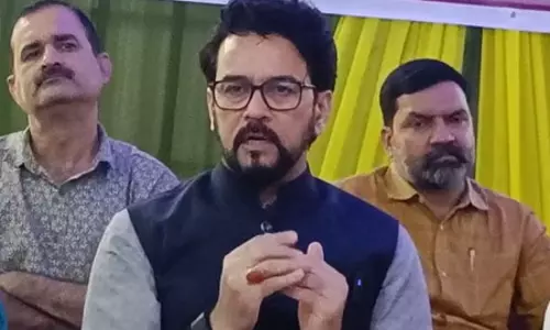 सुक्खू सरकार आपदा प्रबंधन में पूरी तरह फेल : अनुराग ठाकुर